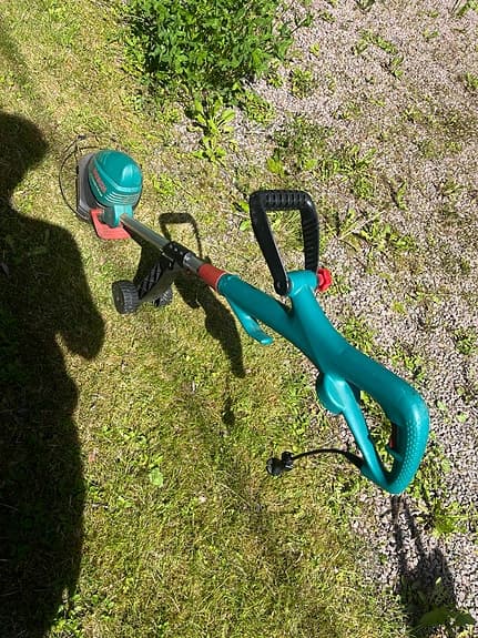 Bosch grästrimmer eldriven