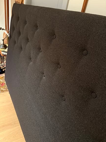 Dione Deco sänggavel mörkgrå