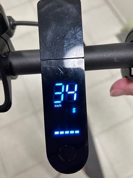Elscooter Xiaomi stark 34km/h