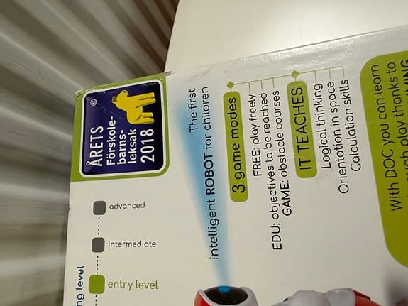 Clementoni DOC Robot Coding Lab Pedagogisk STEM Leksak 5+