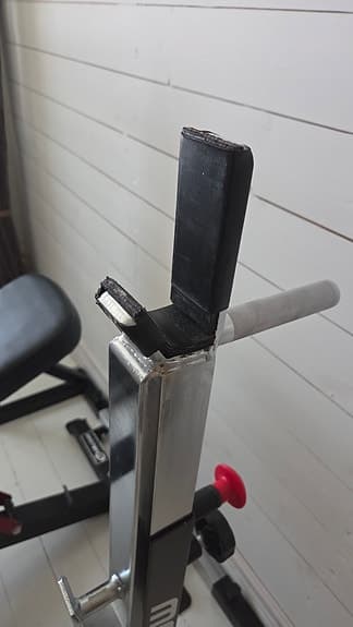 Master Fitness träningsbänk med skivstång, ställ och vikter