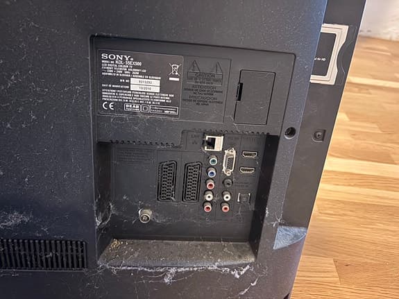 Sony Bravia 55” LCD-TV med fjärrkontroll