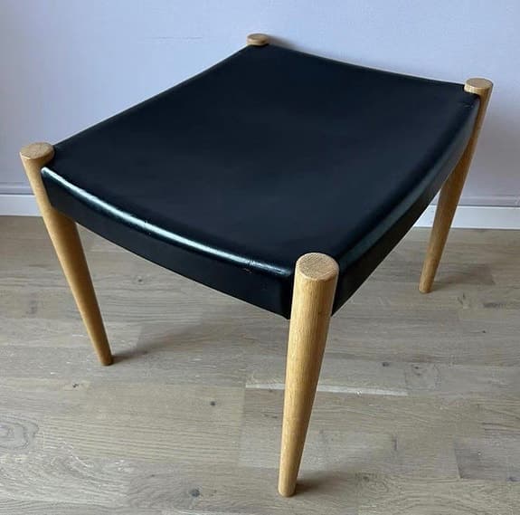 Retro pall ”Premier 69”, läder, 60-tal