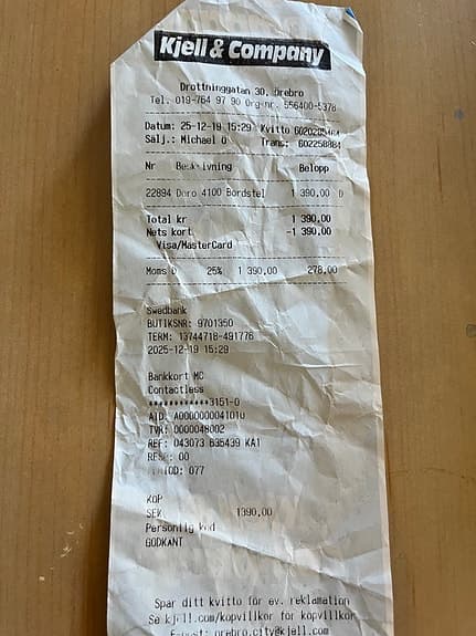 Doro 4100 Bordstelefon