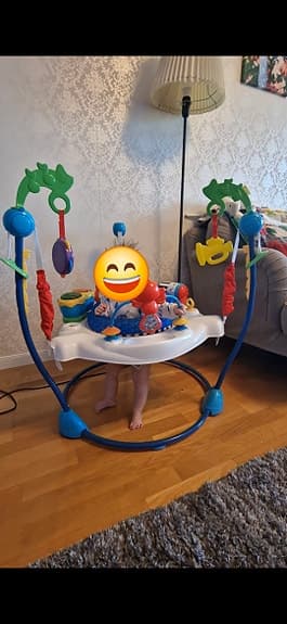 Fisher-Price hoppgunga aktivitetsleksak för bebis