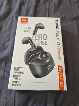 JBL Tune Flex 2 trådlösa hörlurar svart