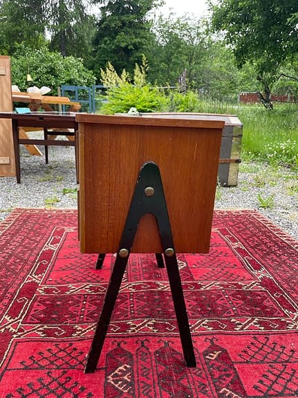 Retro sängbord / nattduksbord i teak – 1950/60-tal