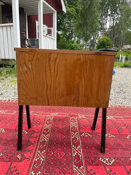 Retro sängbord / nattduksbord i teak – 1950/60-tal