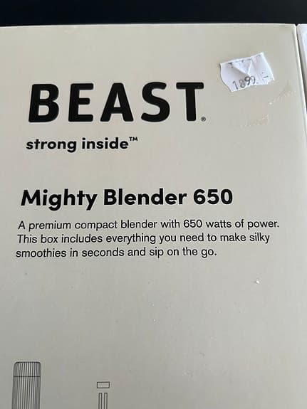 Beast Mighty Blender 650