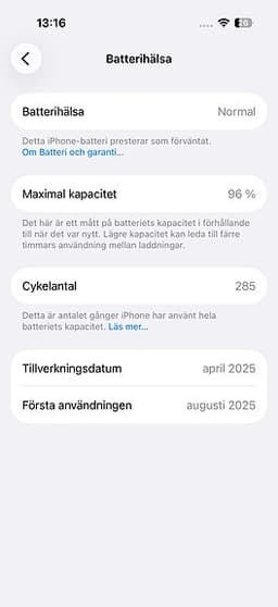 Iphone 16 Pro, 128 GB, Black Titanium