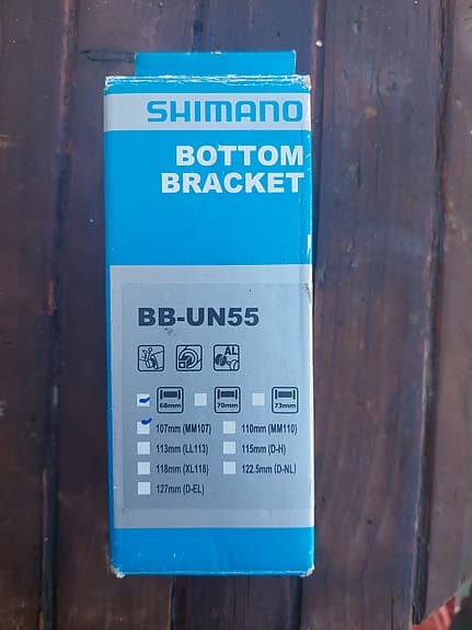 Shimano BB-UN55 BSA