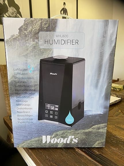 Wood’s WHU400 luftfuktare svart NY!