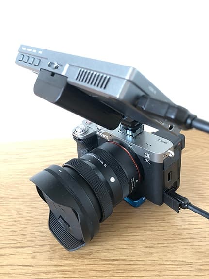 Sony A7C II + Sigma 10-18mm f2.8 + Feelworld px6 Kamera monitor