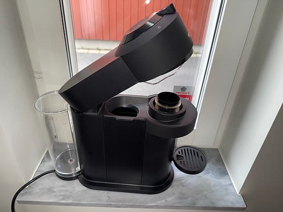 Nespresso kaffemaskin kapselmaskin svart