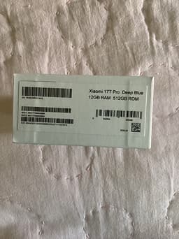 Xiaomi 17T pro blå 12GB RAM 512GB ROM