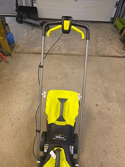 Ryobi Elgräsklippare 33 cm 18 v 2 Batt 6,0 AH + Laddare