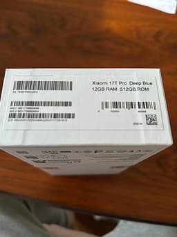 Xiaomi 17T pro blå