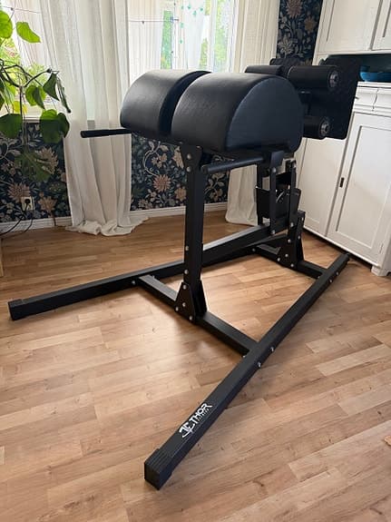Thor GHD träningsbänk svart