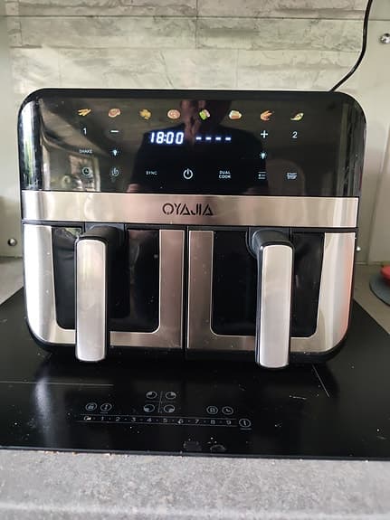 Oyama Varmluftsairfryer med dubbla korgar