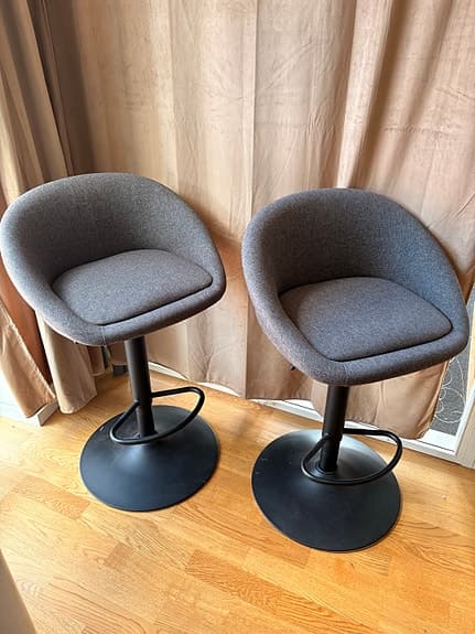 Barstolar ifrån Jysk