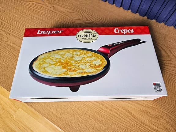 Beper BT.710Y Electric Crepe Maker / Crepesjärn