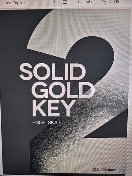 Solid Gold 2 Engelska 6 + Solid Gold Key 2 + digital version
