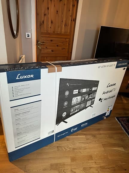 Luxor 65” 4K QLED-TV *Ny i kartong*