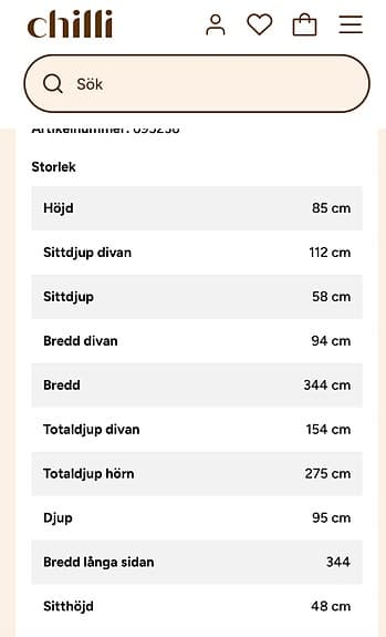 Optus Lyx 5-sits högervänd U-formad hörnsoffa med divan