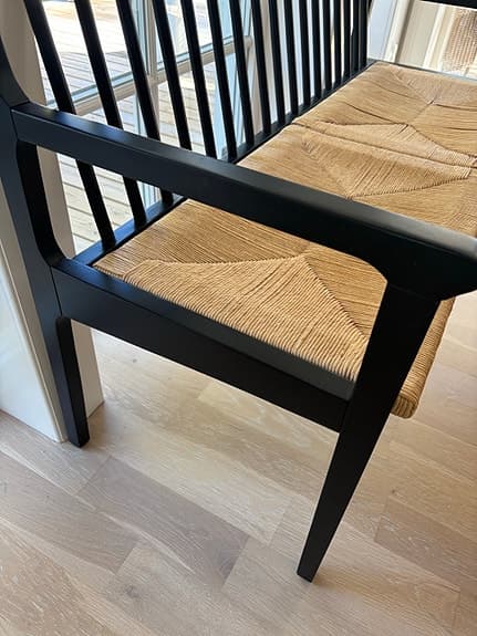 Kökssoffa hallbänk Jotex svart VISBY
