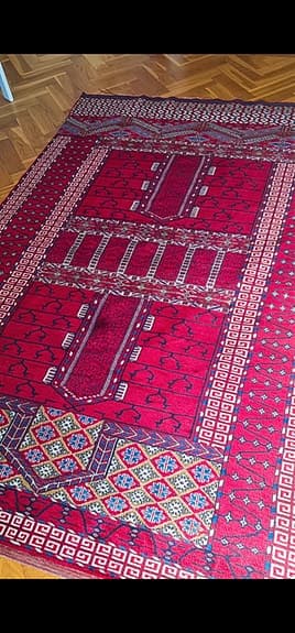 Orientalisk äkta handknuten matta 120x190 cm