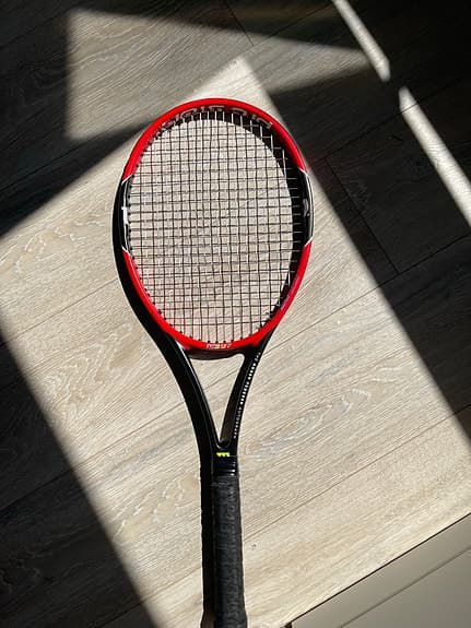 Wilson Pro Staff RF97 Autograph , tennisracket röd/svart