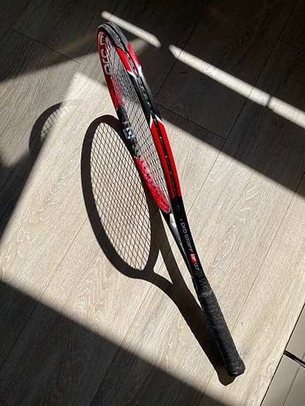 Wilson Pro Staff RF97 Autograph , tennisracket röd/svart