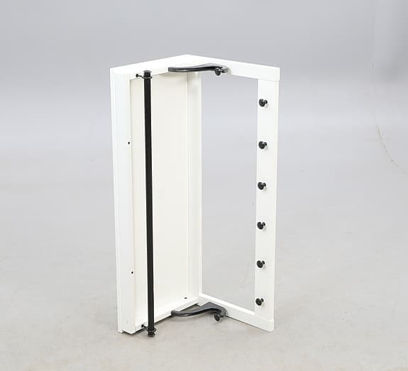 Ikea HEMNES bänk med skoförvaring vit 85x32x65 cm