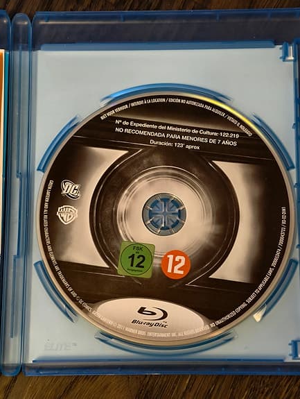 Bluray: Green lantern Extended cut (blu-ray film)