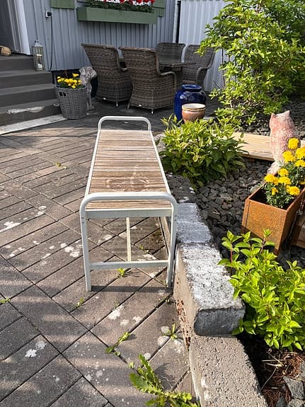 Bänk från IKEA