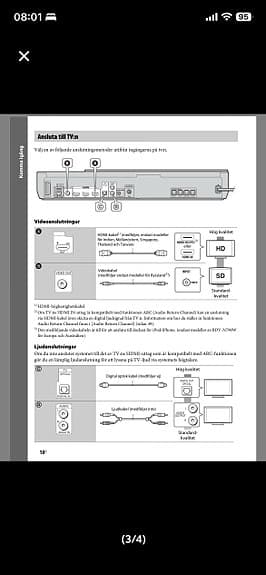 Hemmabiosystem / Bluerayspelare