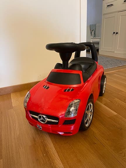 Trampbil för barn Mercedes