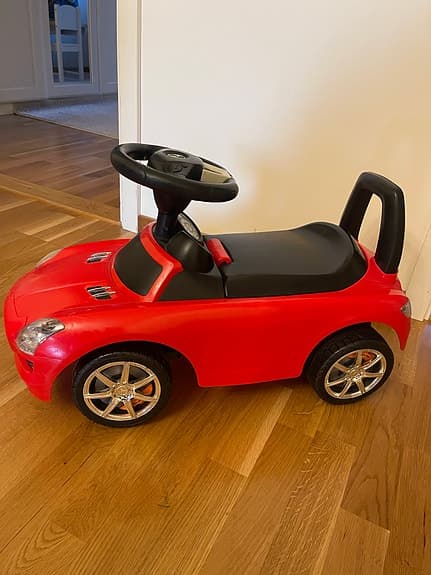 Trampbil för barn Mercedes