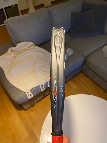 Bullpadel Ionic padelracket grå/orange