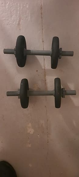 Hantlar 4 st x 5 kg
