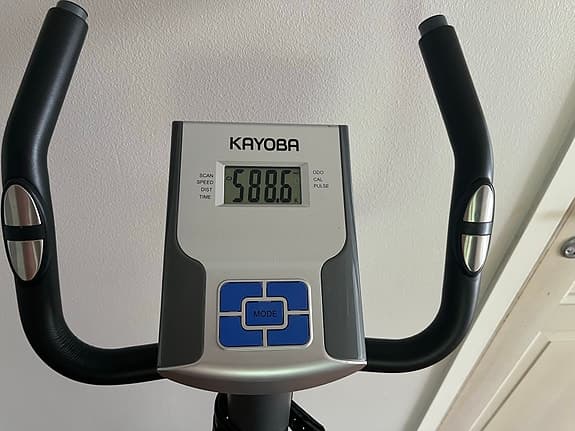 Kayoba motionscykel med display
