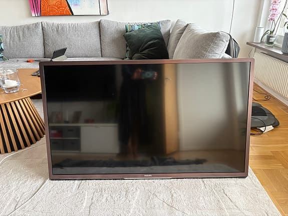 Philips 55” TV – bra skick