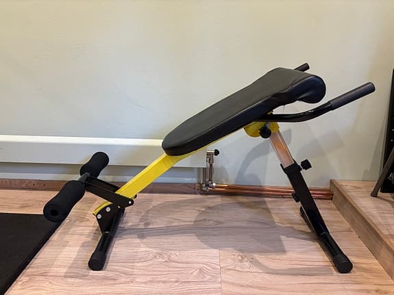 Gymrex ryggresningsbänk / hyperextension bench
