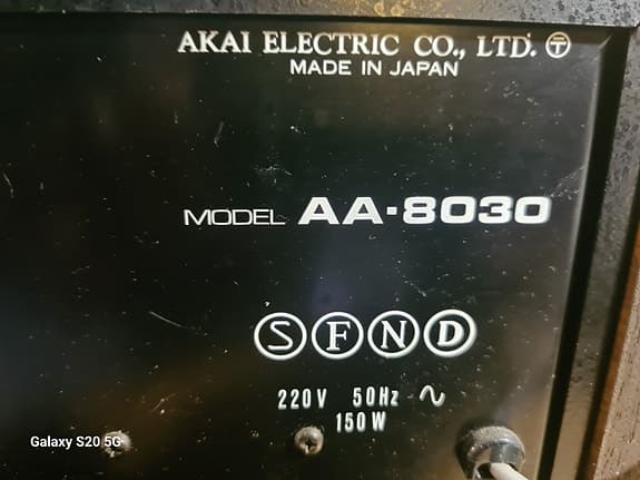 AKAI AA-8030 Vintage förstärkare