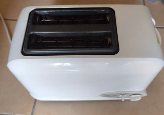 Tefal brödrost vit 2 skivor