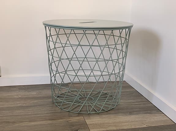 Förvaringsbord IKEA KVISTBRO grönt 44 cm