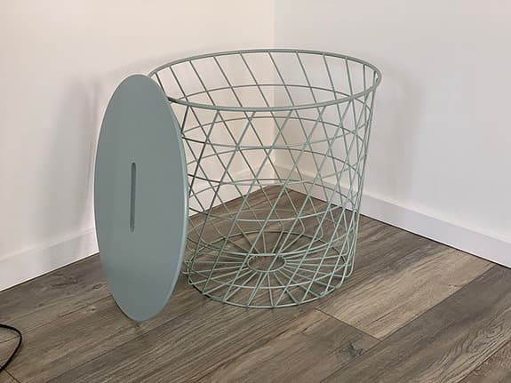 Förvaringsbord IKEA KVISTBRO grönt 44 cm