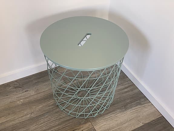Förvaringsbord IKEA KVISTBRO grönt 44 cm