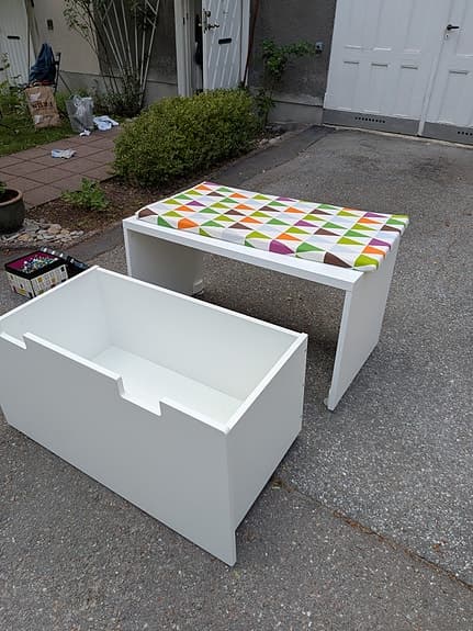 IKEA STUVA bänk med förvaring