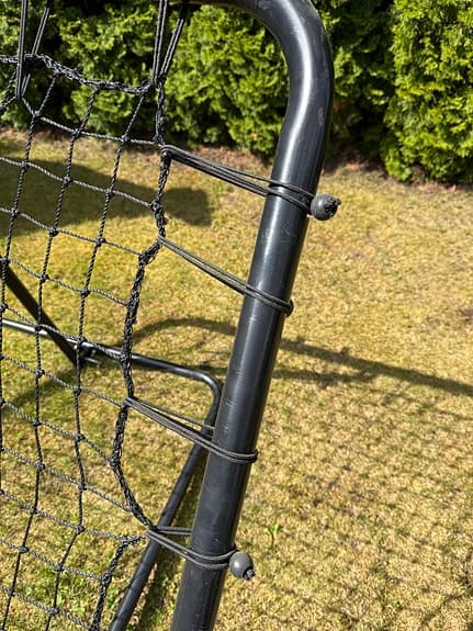 Rebounder / träningsnät för bollträning svart